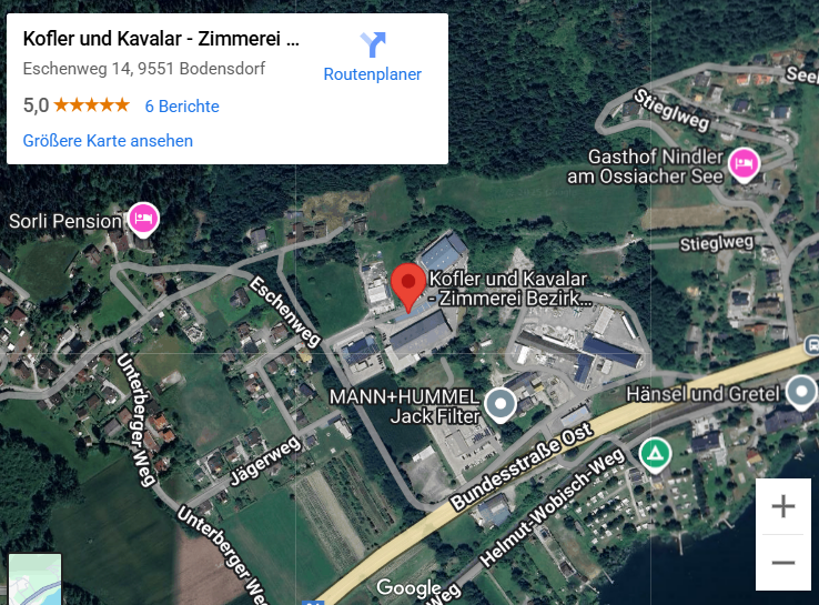 Anfahrt Karte