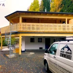 Carport Almhaus Blockhaus (c) KuK