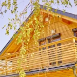 Fassade Lärche mit Balkon (c) pedagrafie